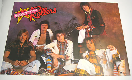 Bay City Rollers Bay City Rollers Japan Promo Poster PROMO